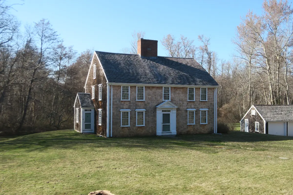The Winslow Crocker House in Yarmouth Port, Massachusetts